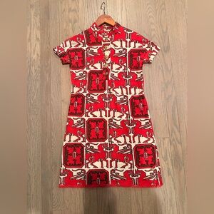 Vintage Goldworm 1970’s Dress | Italian Merino Wool | Made in Italy